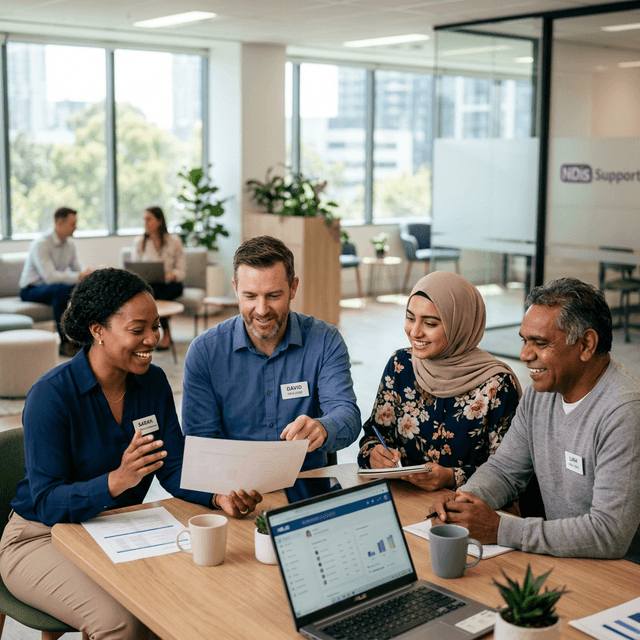 NDIS support and in-home care